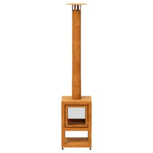 Kamin z dimnikom Corten CHIM1