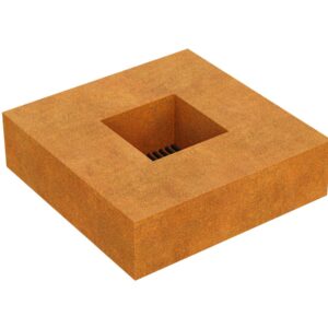 Vrtni kamin/kurišče Corten HOGAR 4