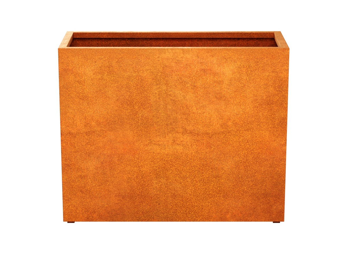 Blumentopf ESTRECHO 23 aus Corten