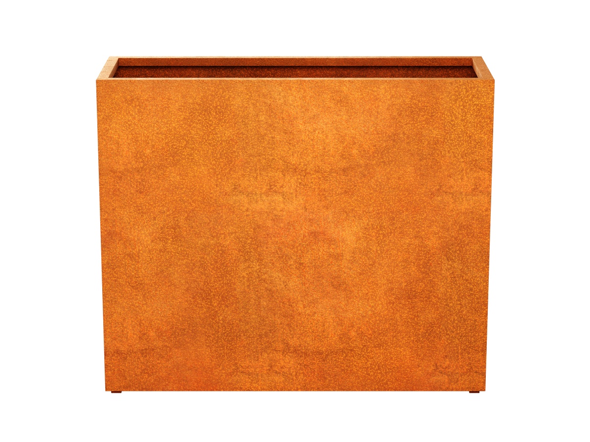 Blumentopf ESTRECHO 30 aus Corten