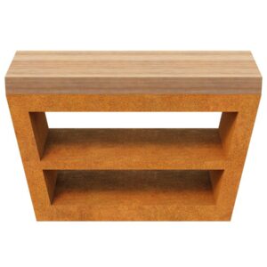 Corten-Tischgrill MESA 2