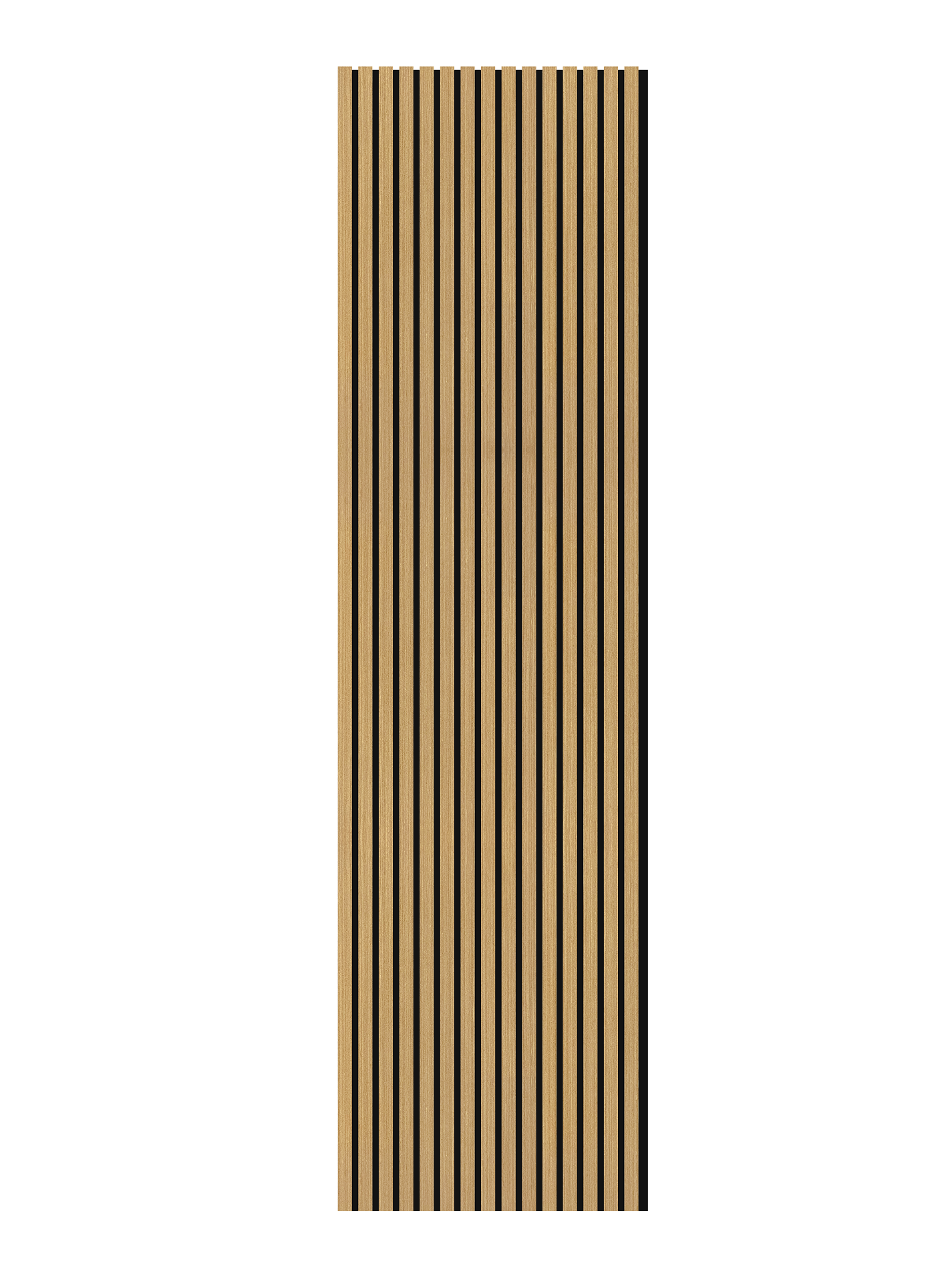 DELUX Akustični leseni paneli 300x60 cm - Oljen/Temni Hrast - Slika 3