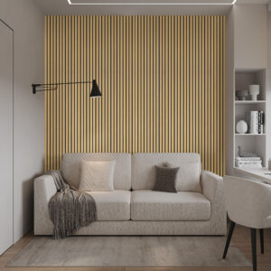 -50% NATURE Akustični leseni paneli 240x60 cm - Temni Hrast